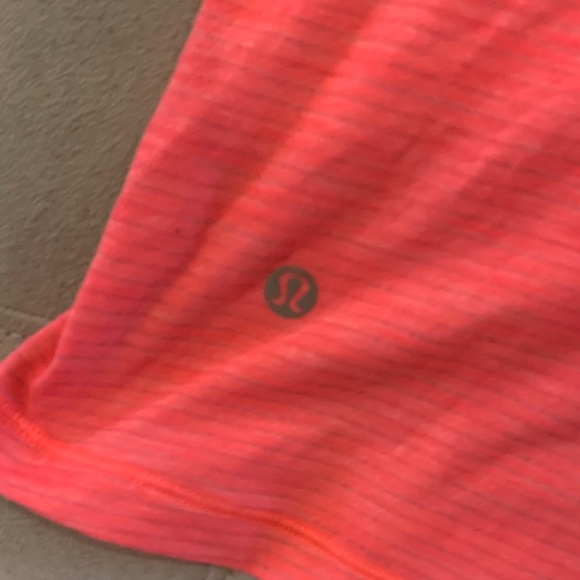 Neon Pink with tan bra lululemon tank size 2 - Picture 5 of 6
